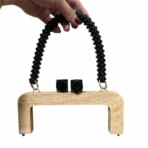 ÖRME MAKROME ÇANTA SAPI (1 ADET)