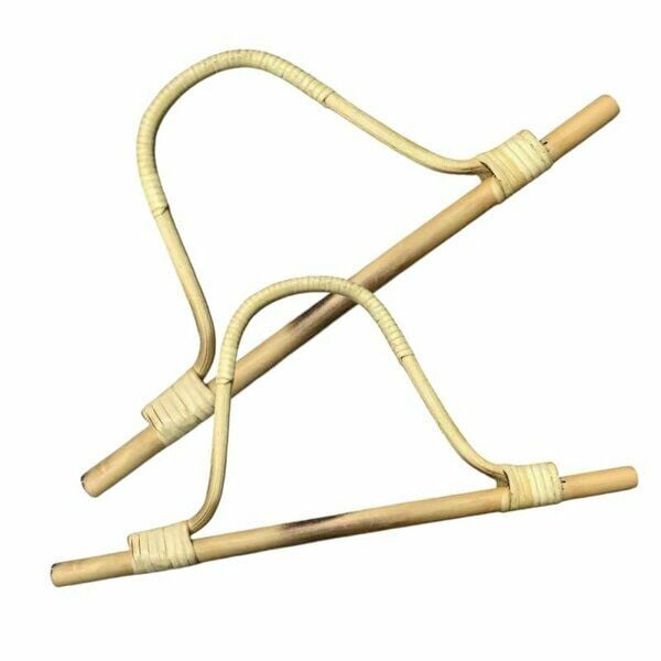 RÜYA BAMBU ÇANTA SAPI DERİN U MODEL (1 ÇİFT)