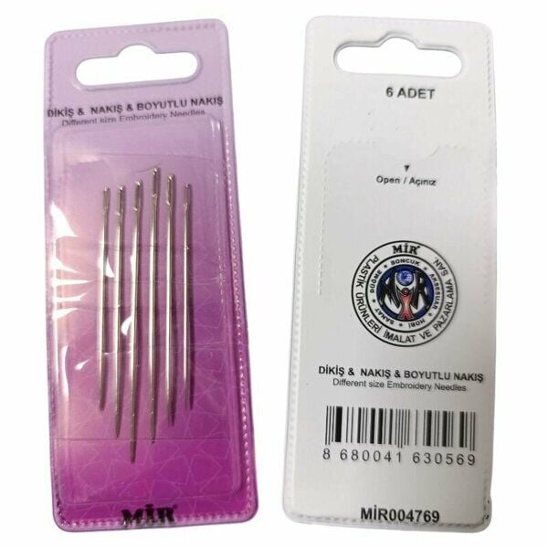 MİR DİKİŞ & NAKIŞ & BOYUTLU NAKIŞ İĞNESİ