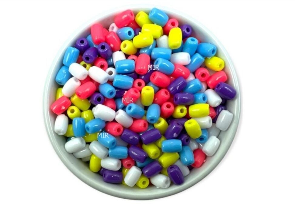 MİNİ KESME BİLEKLİK BONCUK 8X5,5MM (7000 ADET)