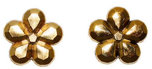 NO :156 *PAPATYA KRİSTALİZE ŞABLON BONCUK (850 AD