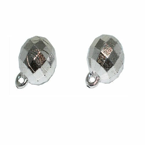 NO:131 *KULPLU 14MM KRİSTALİZE BONCUK (565 ADET)