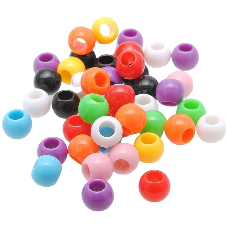 10 mm Makrome Plastik Boncuk