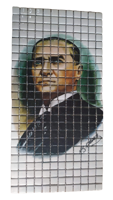 RESİMLİ CAM MOZAİK 15 ATATÜRK MODEL