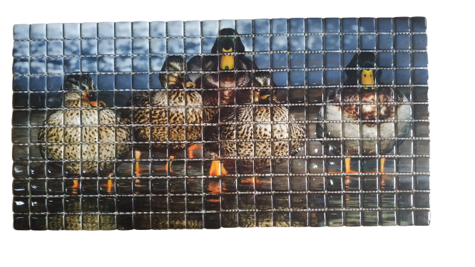 RESİMLİ CAM MOZAİK 15 ATATÜRK MODEL