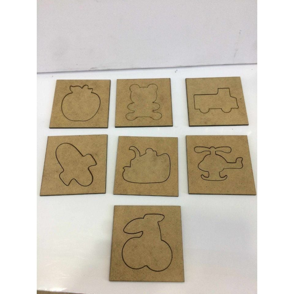 AHŞAP BUL TAK  (6 LI) SET