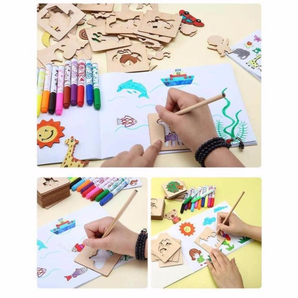 AHŞAP BUL TAK  (6 LI) SET