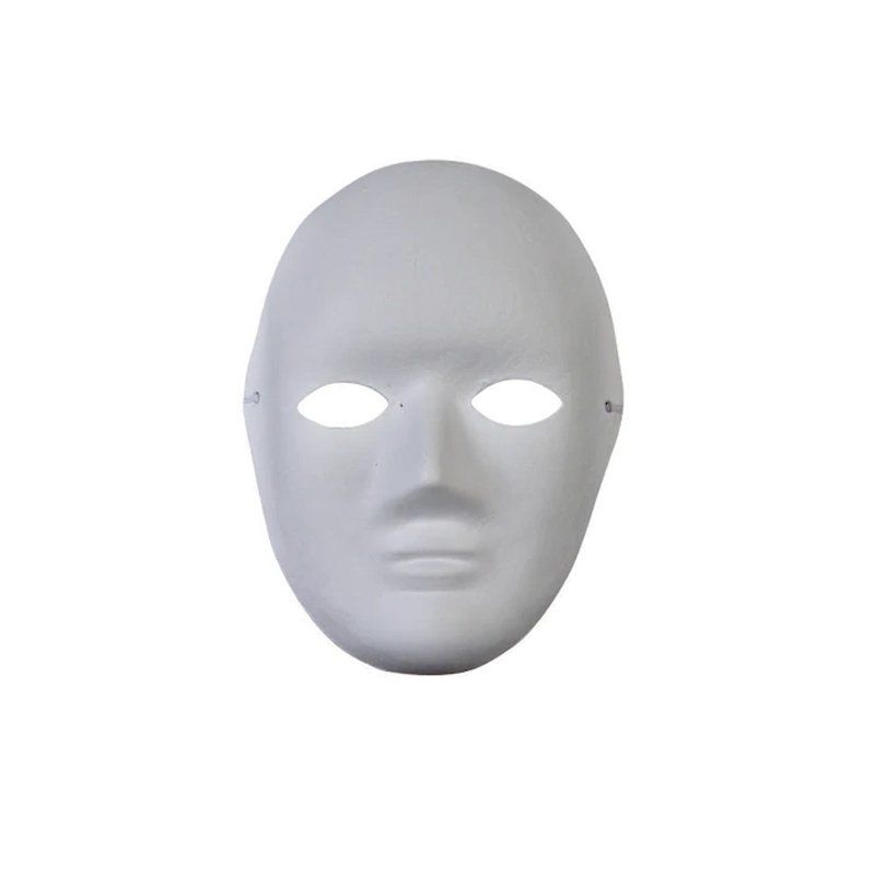 KARTON MASKE MODEL 1 (1 ADET)