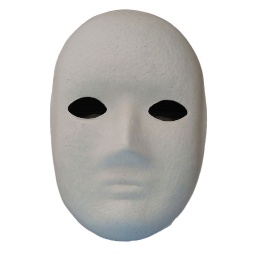 KARTON MASKE MODEL 2 ( 1 ADET)