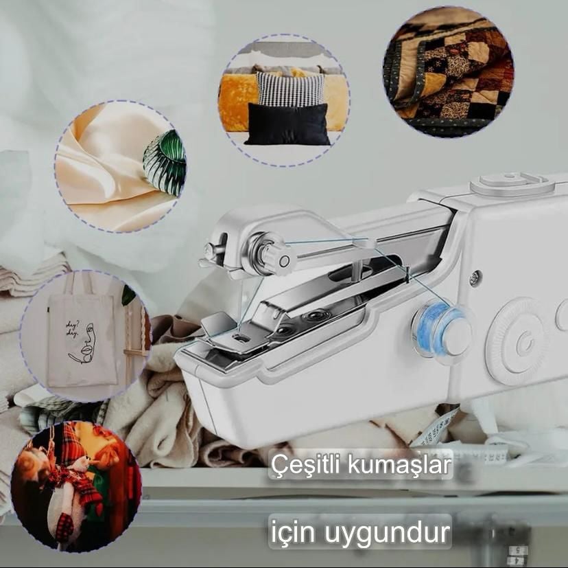 BÜYÜK EL DİKİŞ MAKİNESİ PİLLİ