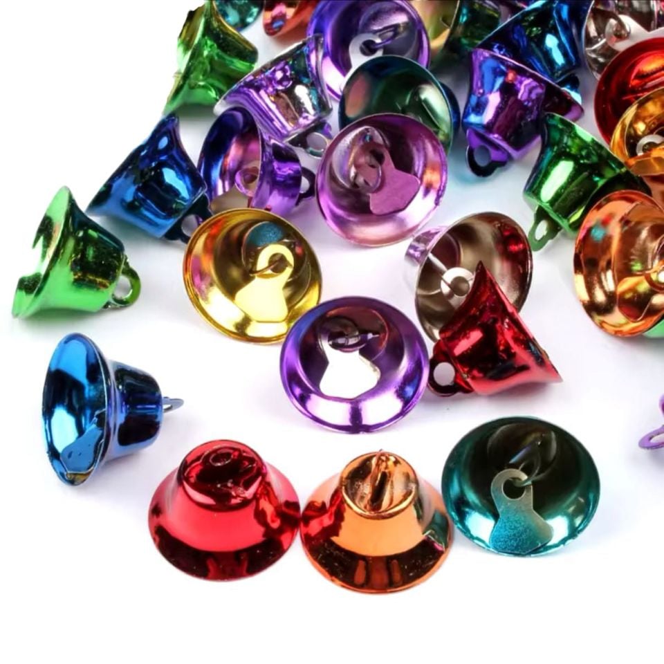 KARIŞIK RENKLİ AÇIK ZİL - ÇAN 14.5MM  (1000 ADET)