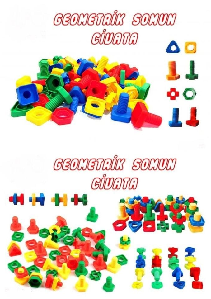 GEOMETRİK SOMUN CİVATA