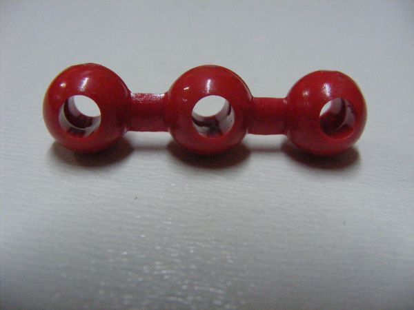 10MM ÜÇ SIRA MAKROME BONCUK (1KG) KOYU MAVİ