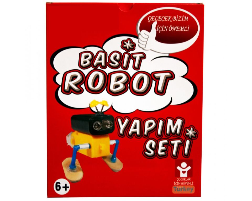 Basit Robot Yapım Seti (1 KUTU)