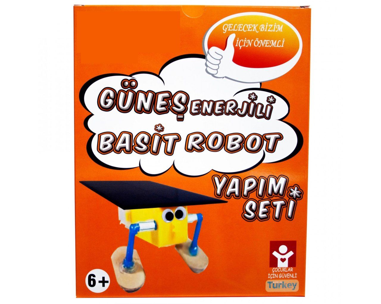 Güneş Enerjili Robot Yapım Seti(1 KUTU)