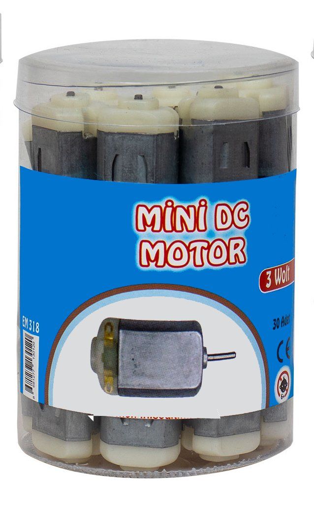 MİNİ DC MOTORU 30 ADET (1 PAKET)