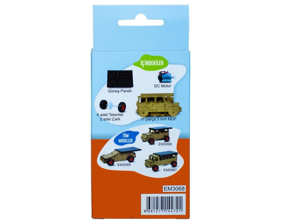 GÜNEŞ ENERJİLİ JEEP (1 KUTU)