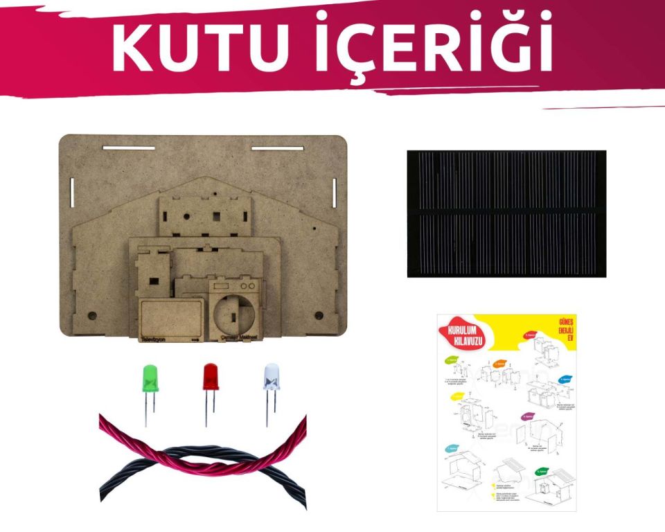 GÜNEŞ ENERJİLİ EV (1 KUTU)