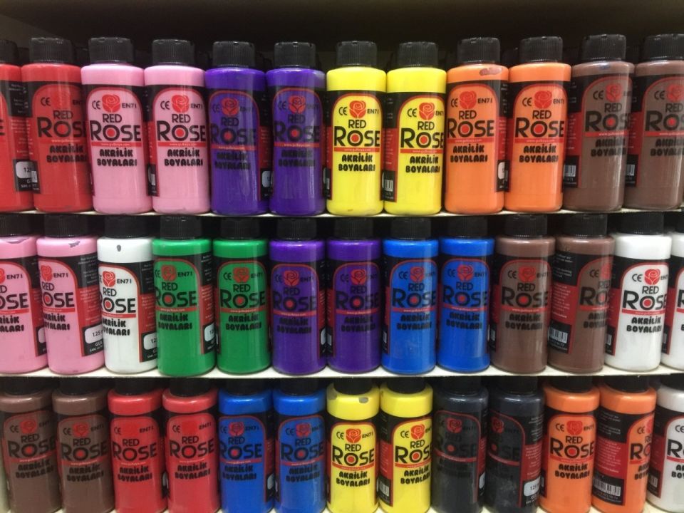 AKRİLİK BOYA (125ML) (1 ADET) PEMBE