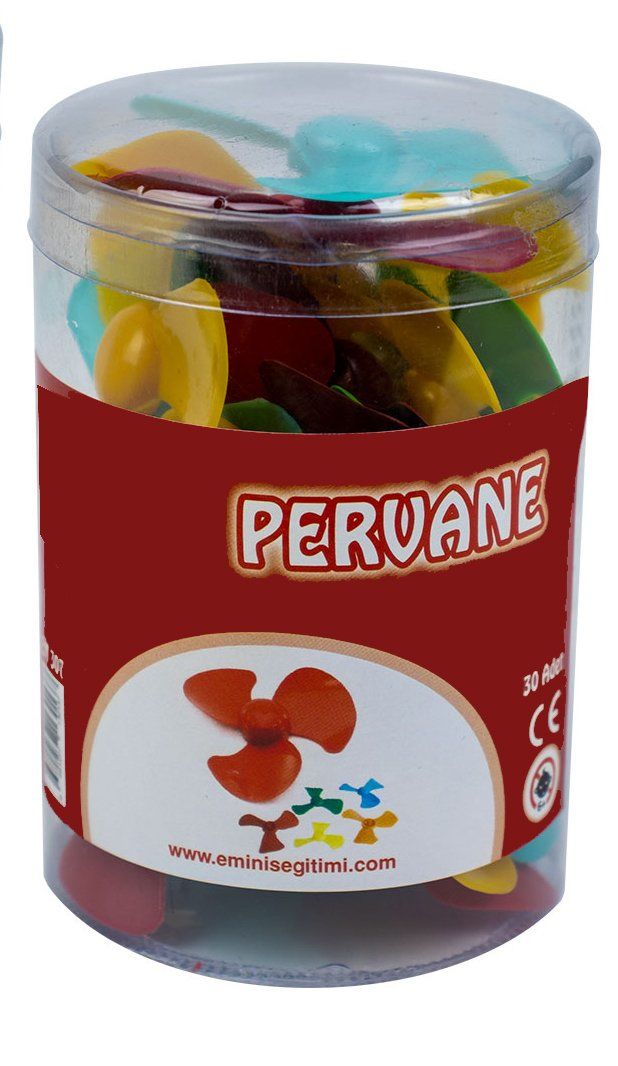 RENKLİ PERVANE 30 ADET (1 PAKET)
