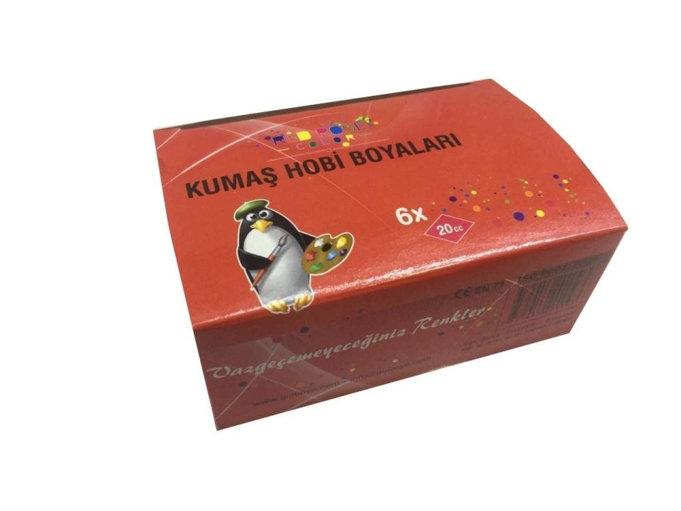 KUMAŞ BOYASI (6'LI)