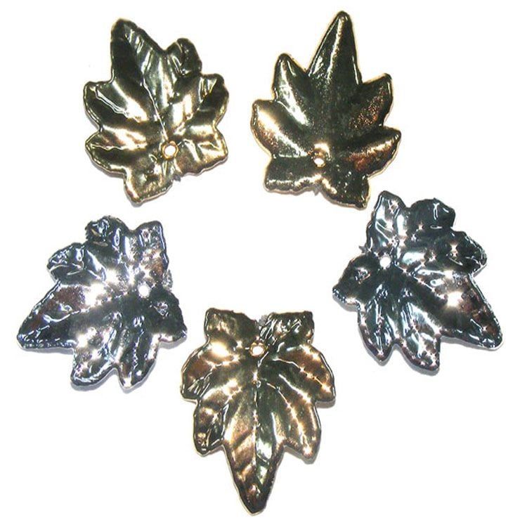 Asma Yaprağı Boncuk Altın sarı