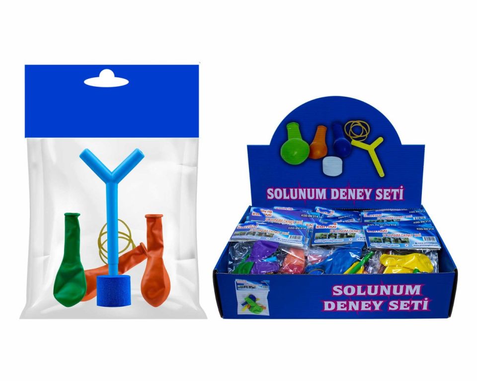 SOLUNUM DENEY SETİ 40 ADET (1 PAKET)