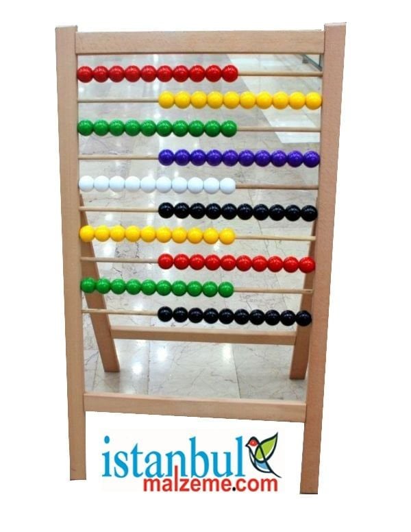 34 MM ABAKÜS BONCUĞU (58 ADET)