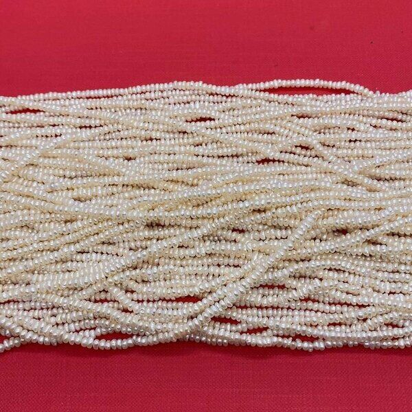 2.5-3MM DOĞAL HAKİKİ İNCİ (1 DİZİ)