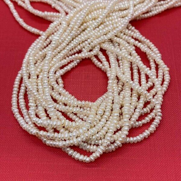 2.5-3MM DOĞAL HAKİKİ İNCİ (1 DİZİ)