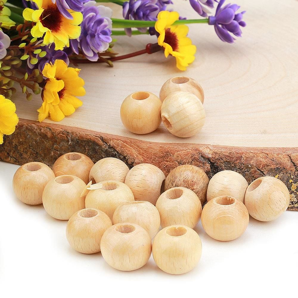 TAHTA 26MM YUVARLAK BONCUK (180 ADET)