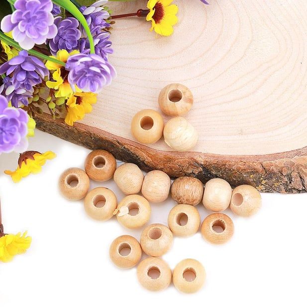 TAHTA 26MM YUVARLAK BONCUK (180 ADET)