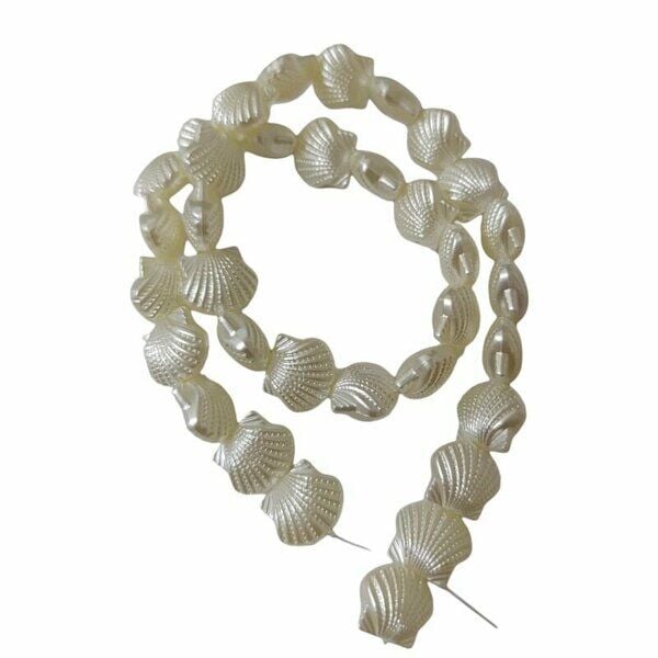 İNCİ DENİZ KABUĞU ŞEKİLLİ SEDEF MODEL BONCUK (1 KĞ)