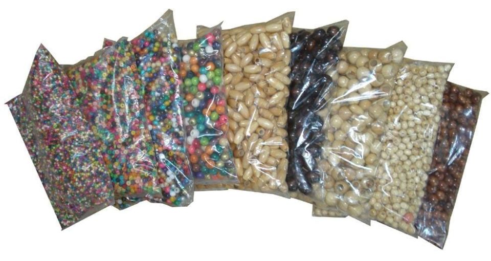 TAHTA 20 MM OVAL BONCUK (1 KG) KAHVERENGİ