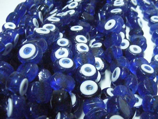 BÜYÜK DANAGÖZ - CAM BONCUK (100 Adet) NAZARLIK LACİVERT