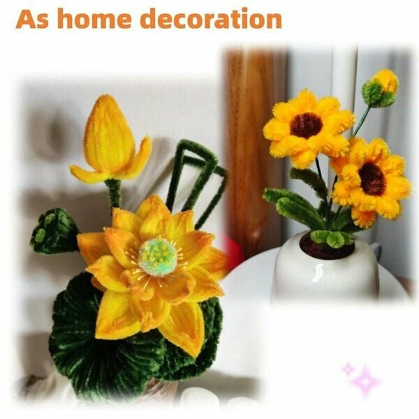 TÜYLÜ TEL ŞÖNİL 30 CM (100 AD)