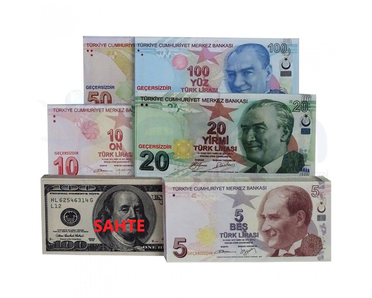 EĞİTİM PARASI 100'LÜ (1 PAKET) 50 TL