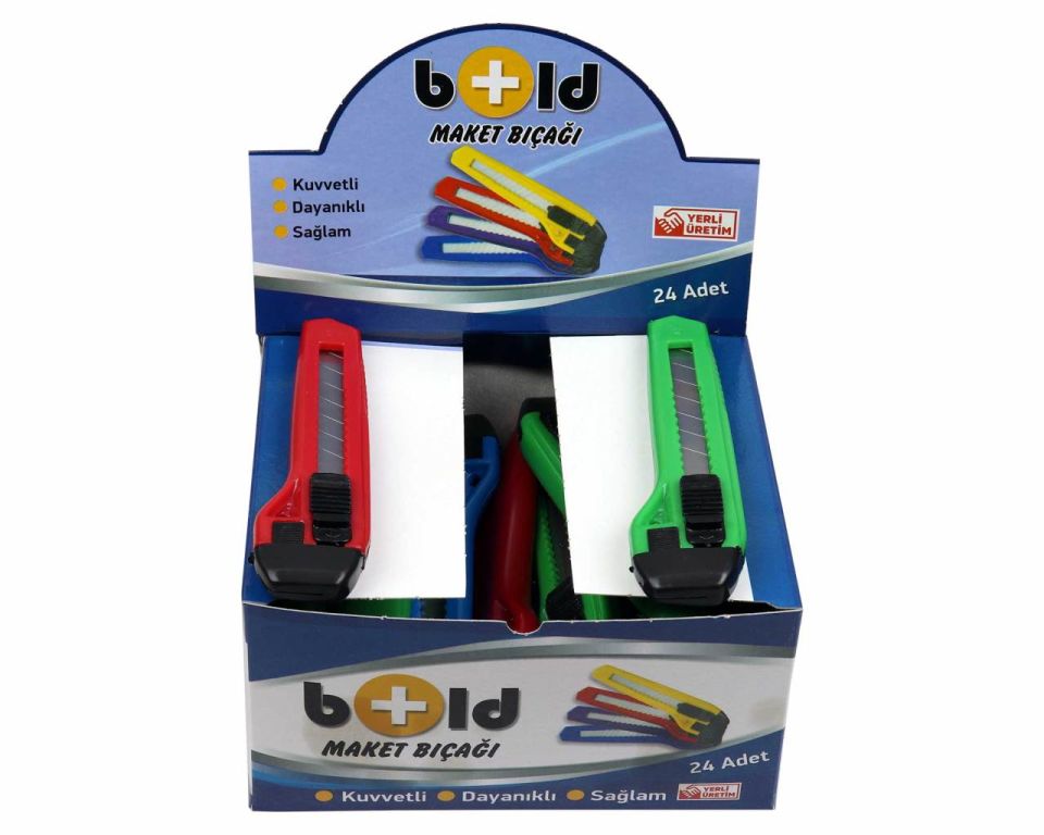 Plastik Maket Bıçağı 24 Adet (1 PAKET)