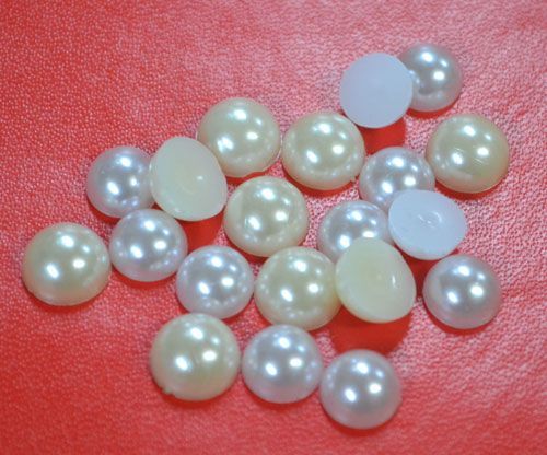 10 MM - YARIM İNCİ (1 KĞ) 101-BEYAZ