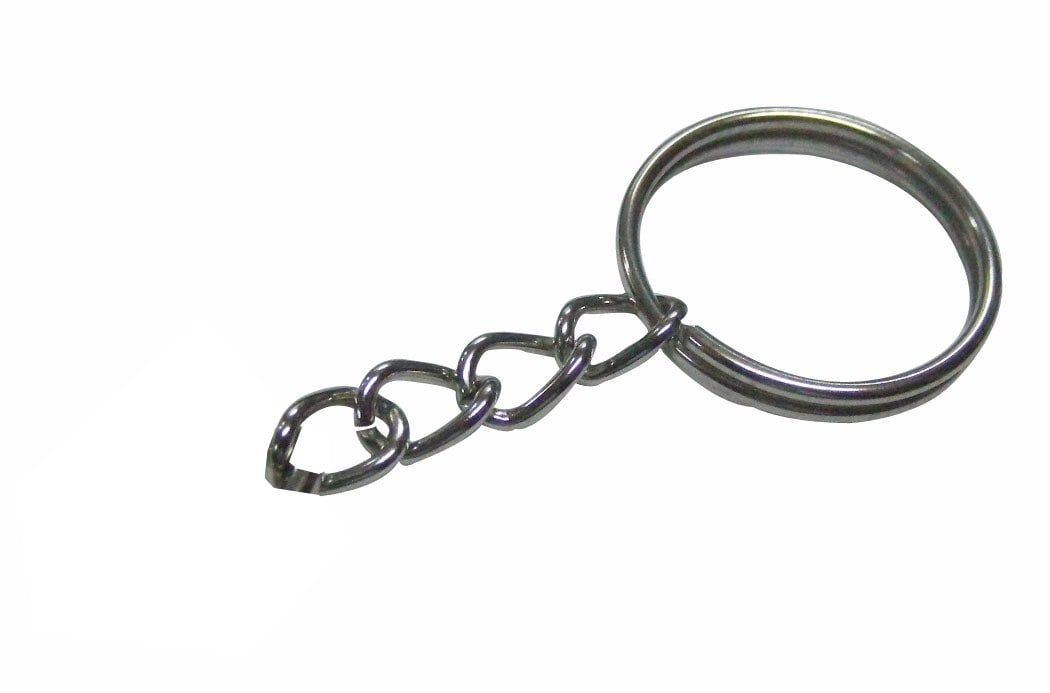 ZİNCİRLİ - ANAHTARLIK HALKASI 25MM (1000 ADET) ALTIN