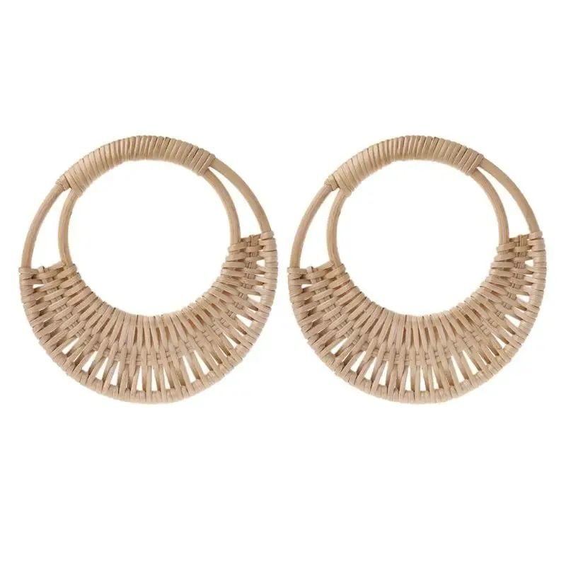 16CM HASIR BAMBU ÇANTA SAPI (1 ÇİFT)
