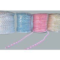 İPE DİZİLİ YARI İNCİ 6MM( 25MT)