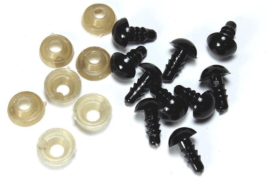 16 MM AMİGURUMİ VİDALI GÖZ ( 100 ADET - 50 ÇİFT)