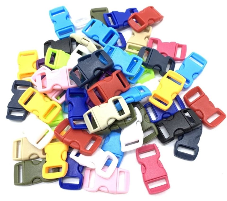 1 CM KİLİTLİ PLASTİK TOKA (1000ADET) SARI