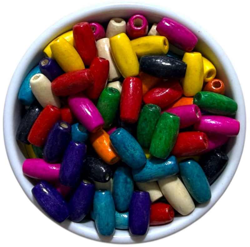 15MM X 7 MM TAHTA BONCUK (1KG - 3400 ADET)