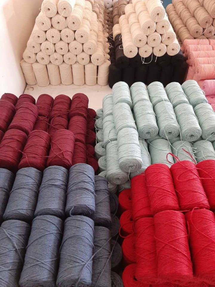 TARANIR MAKROME İP (3MM) AÇIK KREM