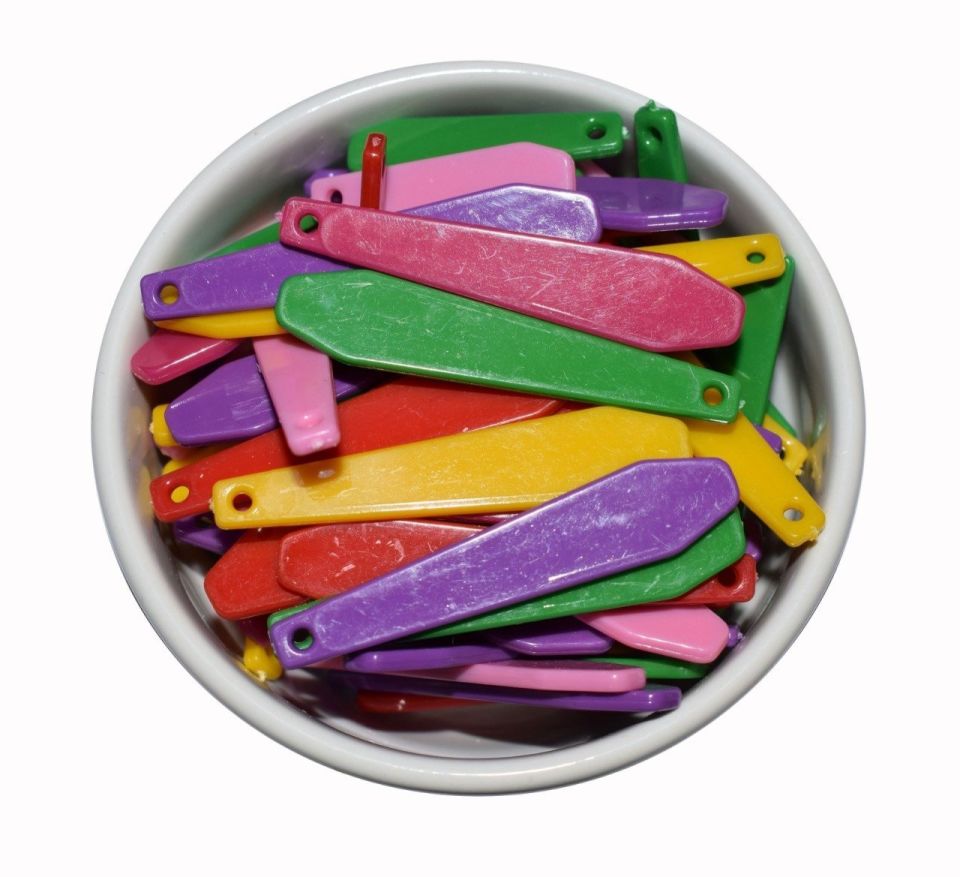 NO: 188 KRAVAT AKSESUAR (50MM) (1200 ADET) GÜMÜŞ