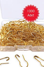 Armut Çengelli İğne - 1000 Adet Altın