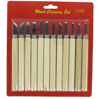 AHŞAP OYMA SETİ (12'Lİ)