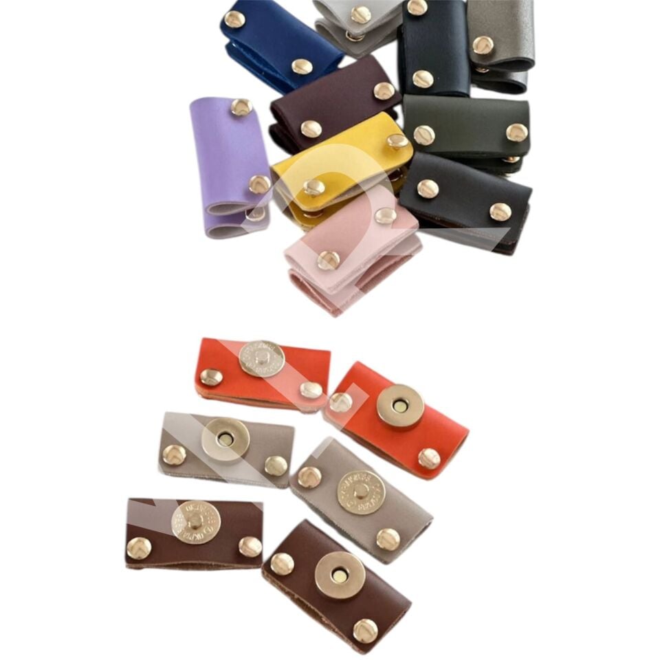 TROKLU DERİLİ MIKNATISLI  KAPAMA (10 ADET)